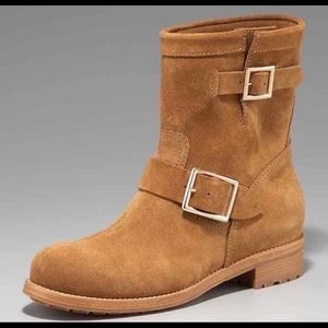 NWOT Jimmy Choo Suede “Youth” Biker Boot